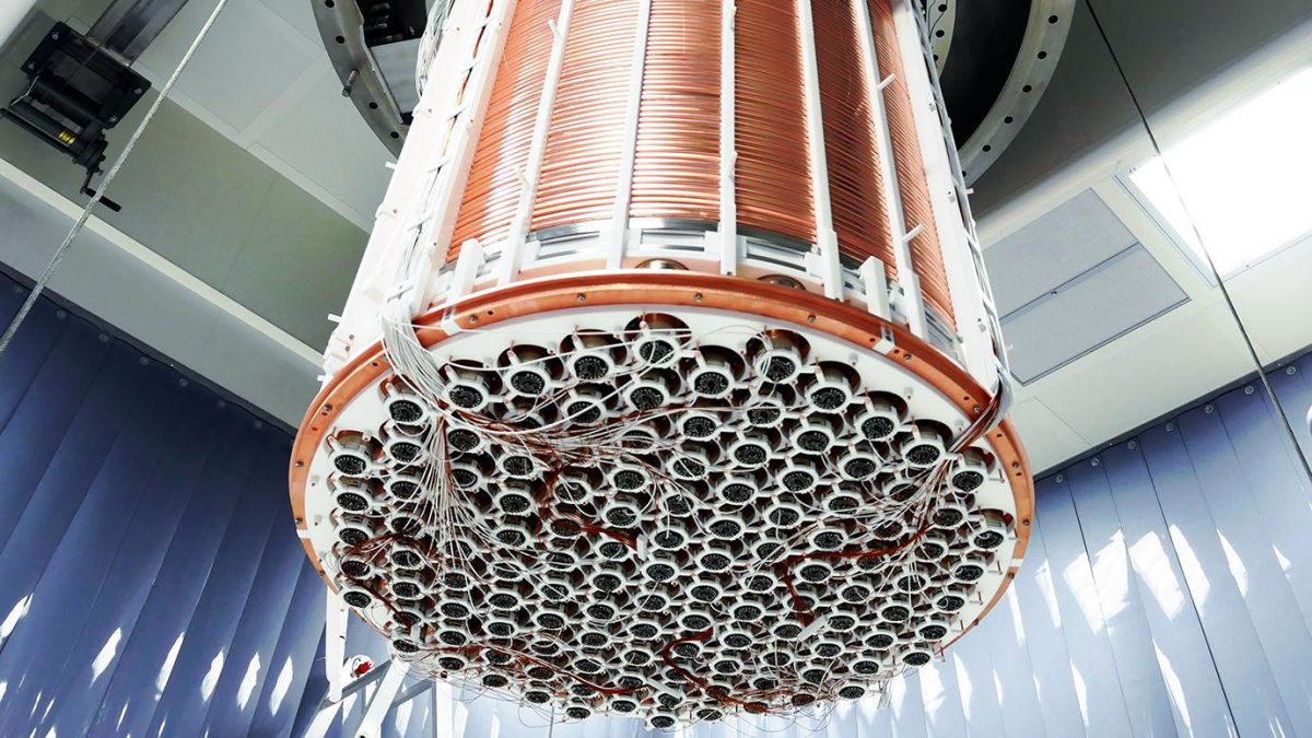 The XENON experiment was designed to detect particles of dark Matter