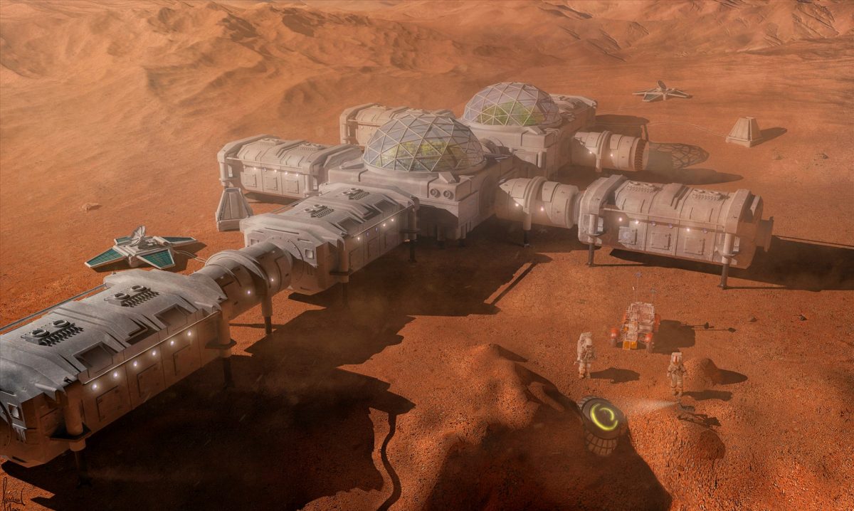 Mars Base Scienceandsf A Blog Published by Robert A. Lawler